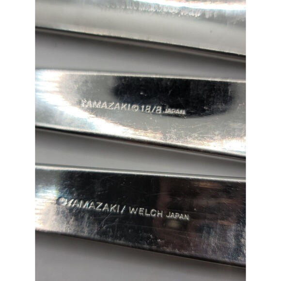 Regalia Design Yamakazi 18/8 Japan Stainless Steel Set of 4 Dinner Forks - Picture 4 of 5